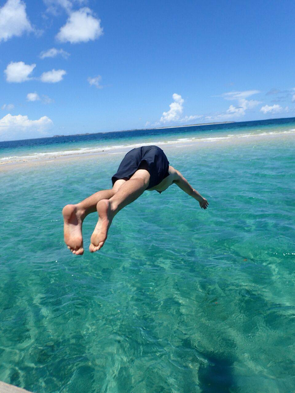 Ibo Island mozambique clear water swim