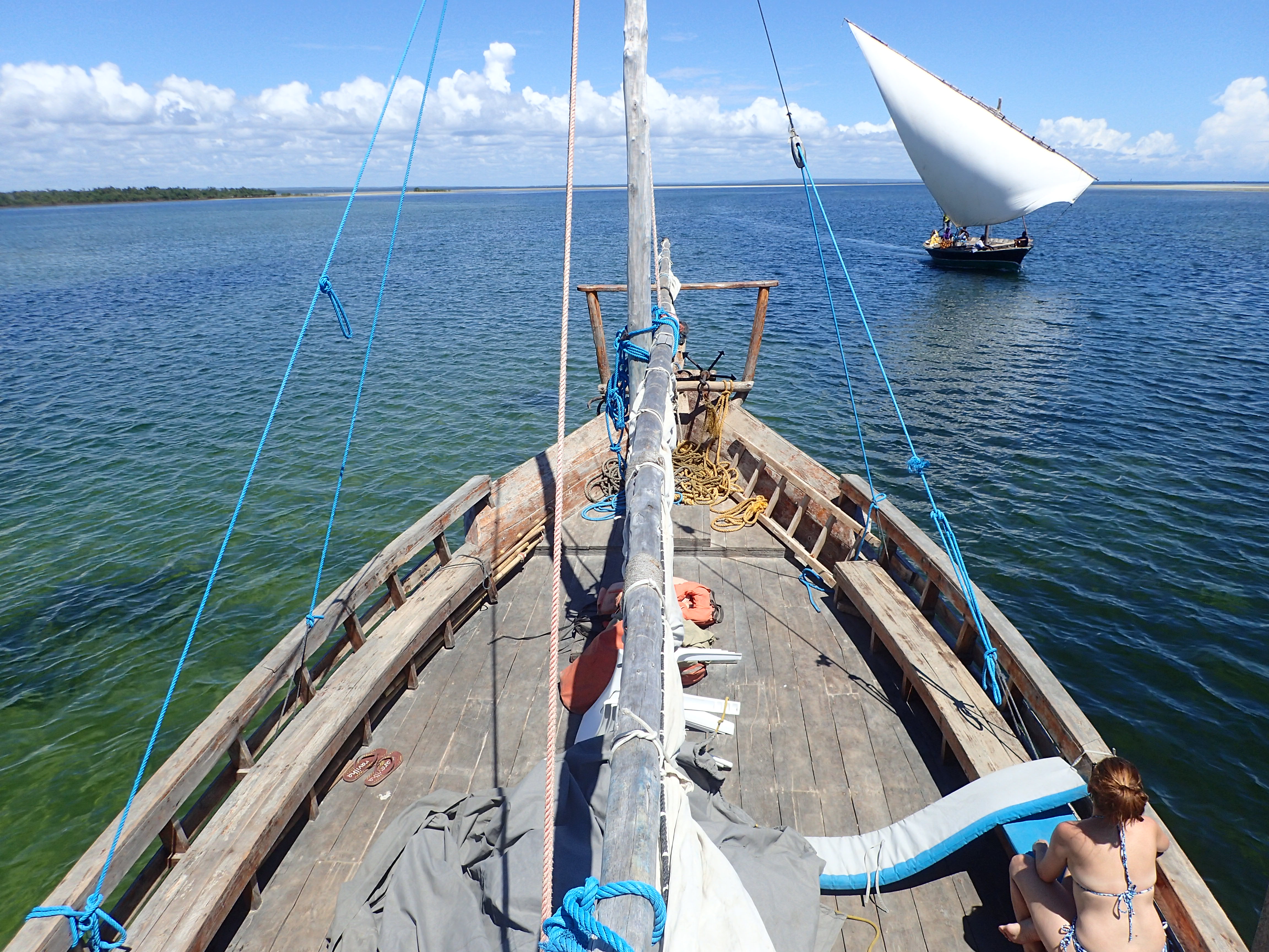 Mozambican dhow safari archipelago boat 