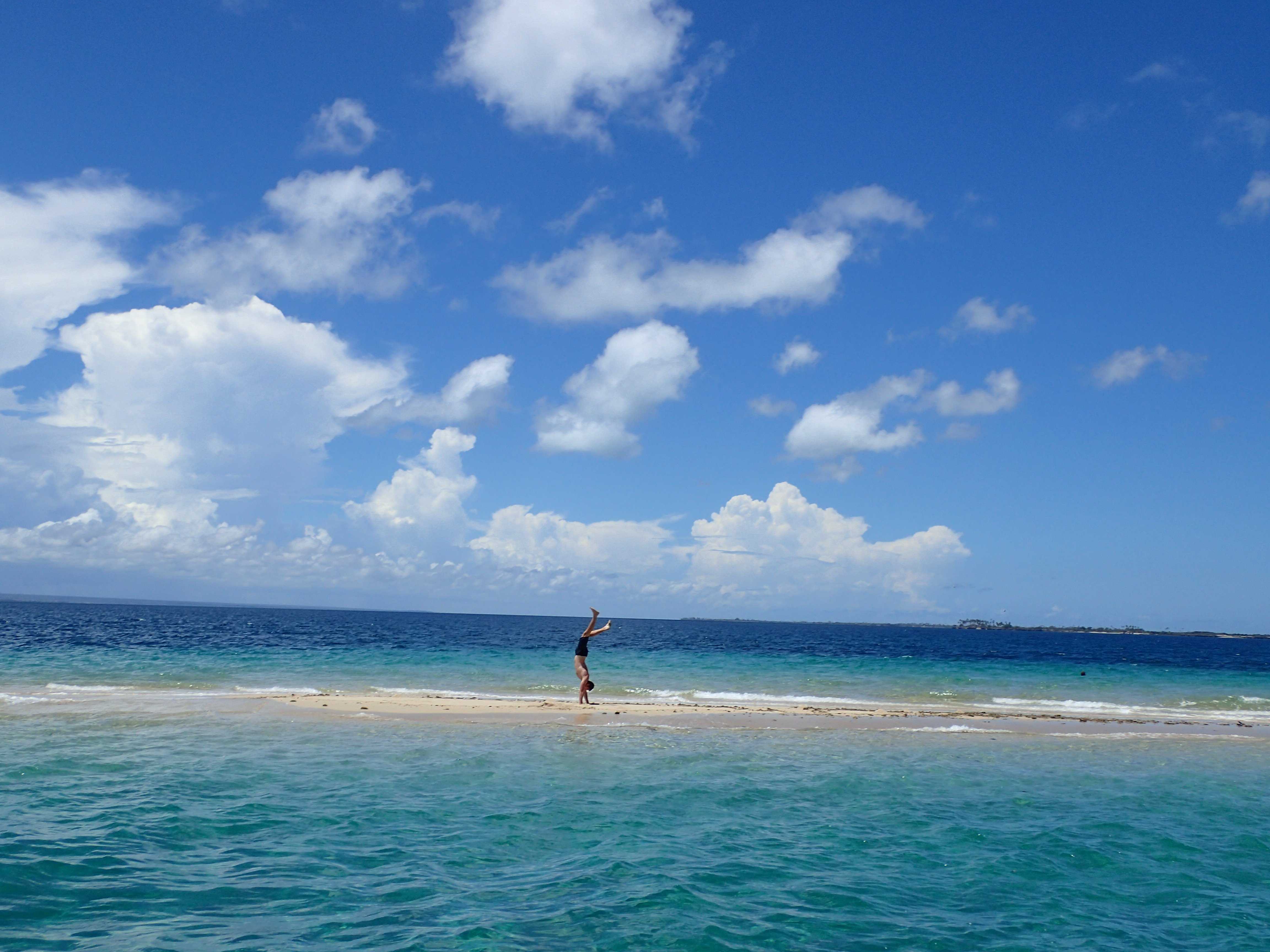 Mozambican dhow safari swim achipelago