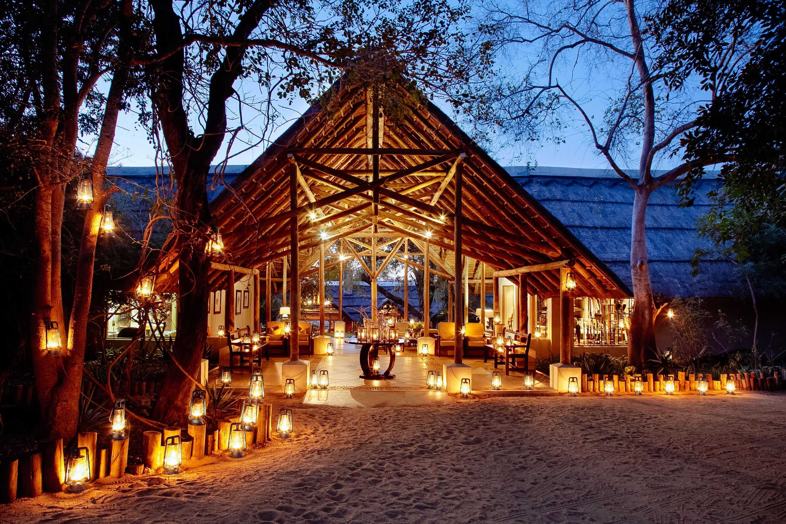 Thornybush game lodge entrance