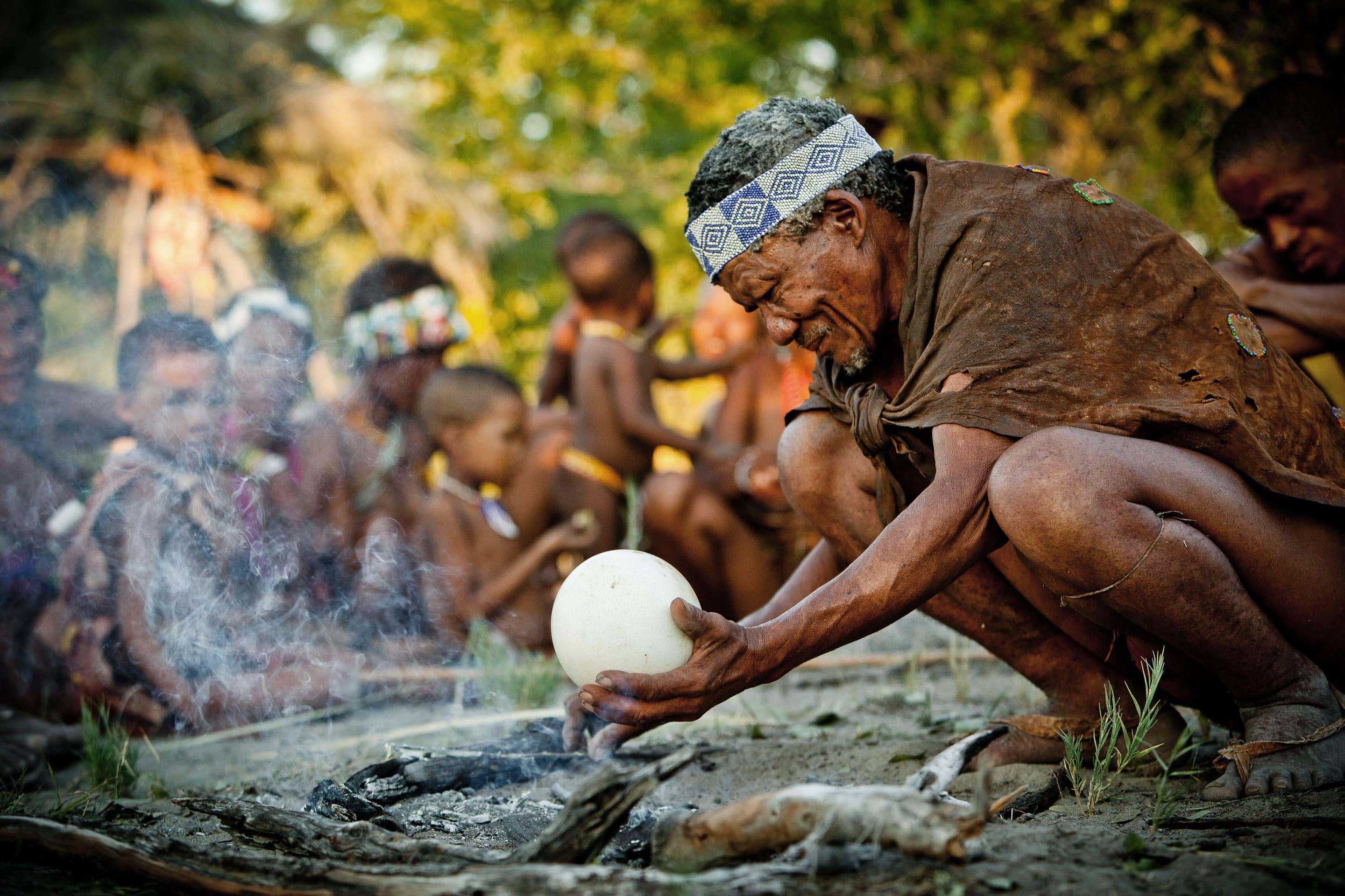 Cultural experiences in Africa - bushmen