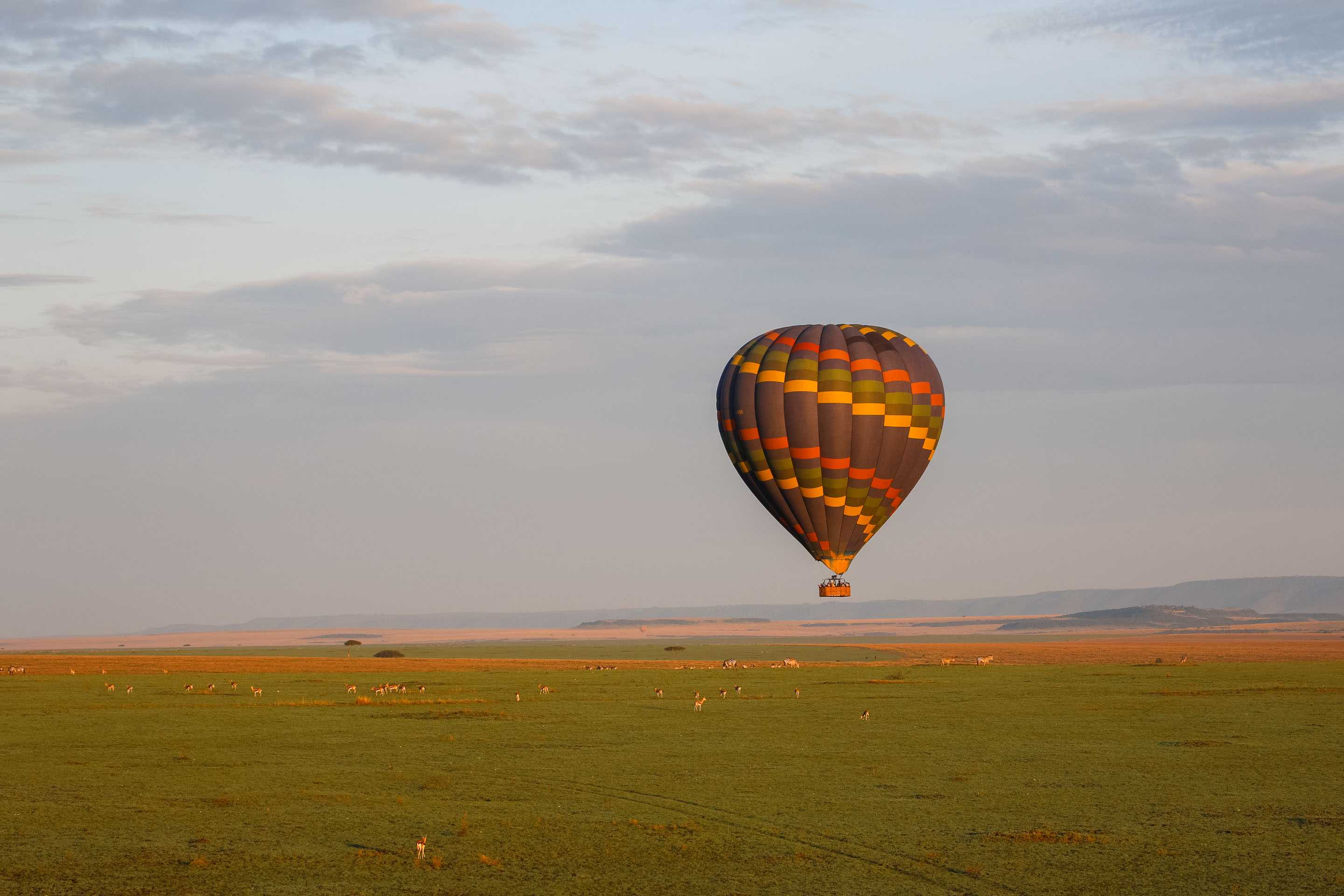 Sky Safari in Kenya - masai mara