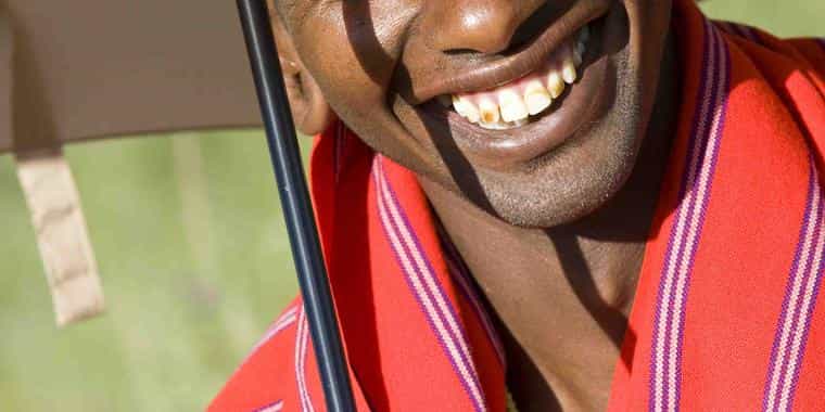 Great interaction with the Masai community