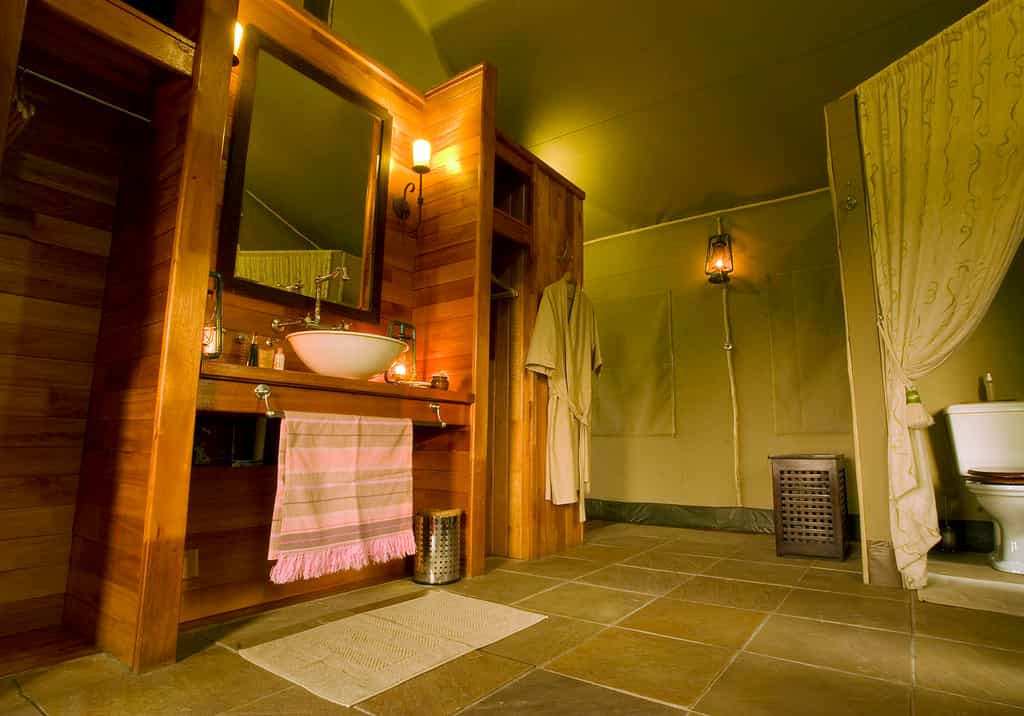 Tent Bathroom