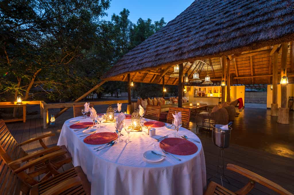 Dining and seating area