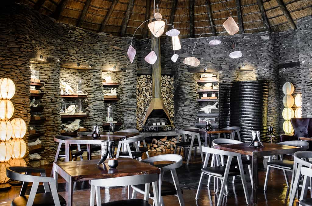 Singita Boulders Lodge - diningroom