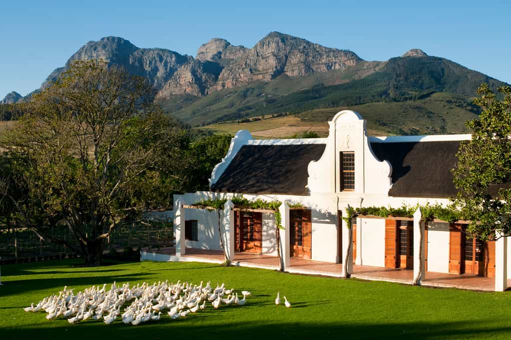 1777 Residence on the working Babylonstoren farm.