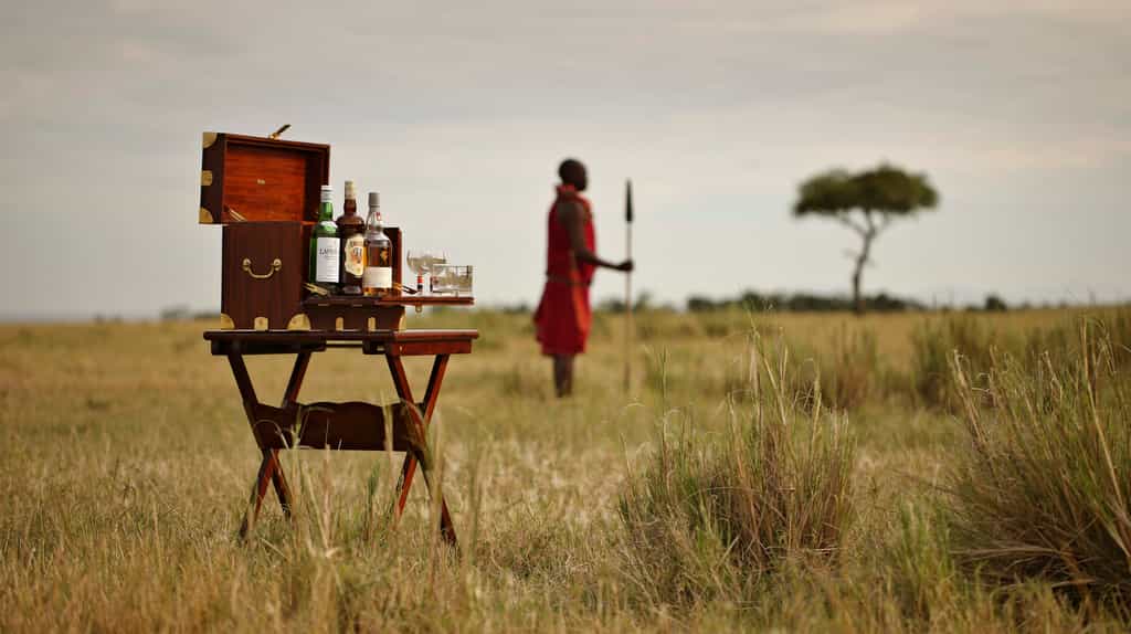 Enjoy the safari tradition of a sundowner
