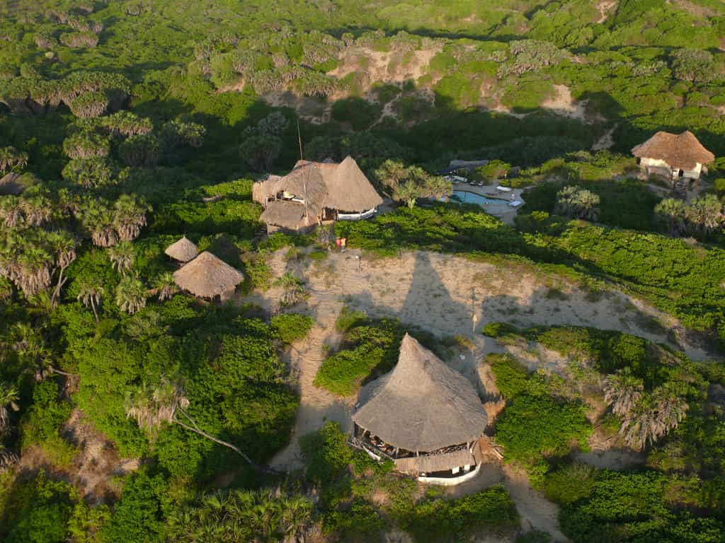 View of the Top Mess, swimming pool and some rooms