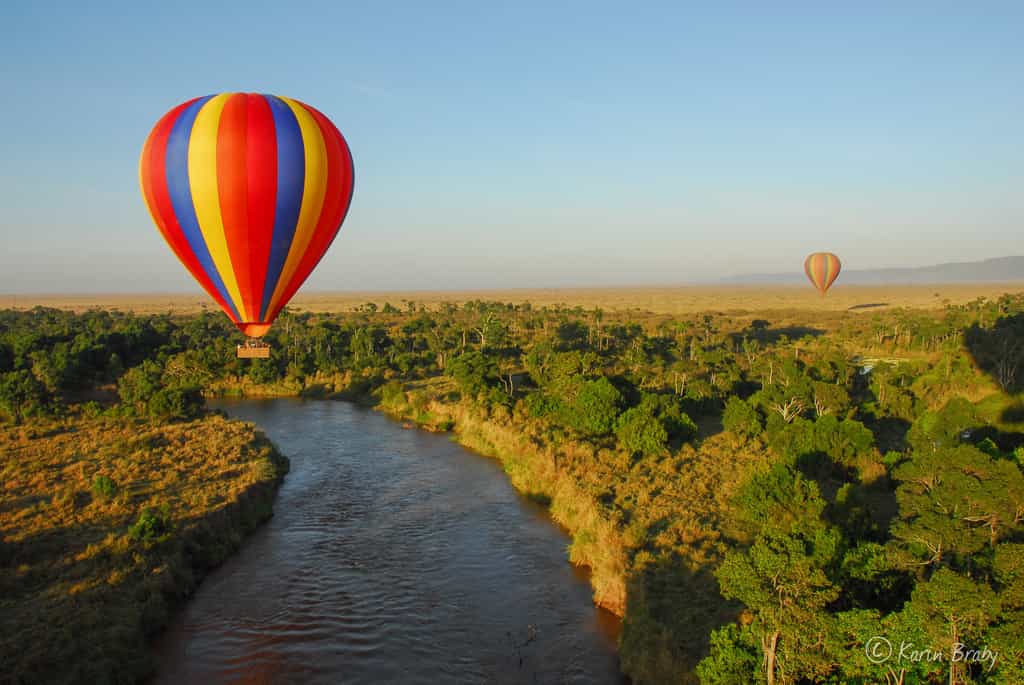 Enjoy one of the iconic experiences of Africa, floating gently over the Maasai Mara in a hot air balloon