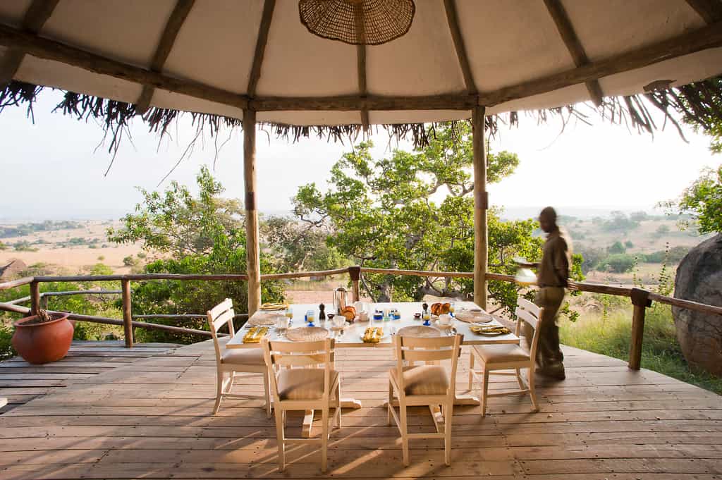 There are so many places to enjoy a meal at Lamai, always with a gorgeous vista to admire. 