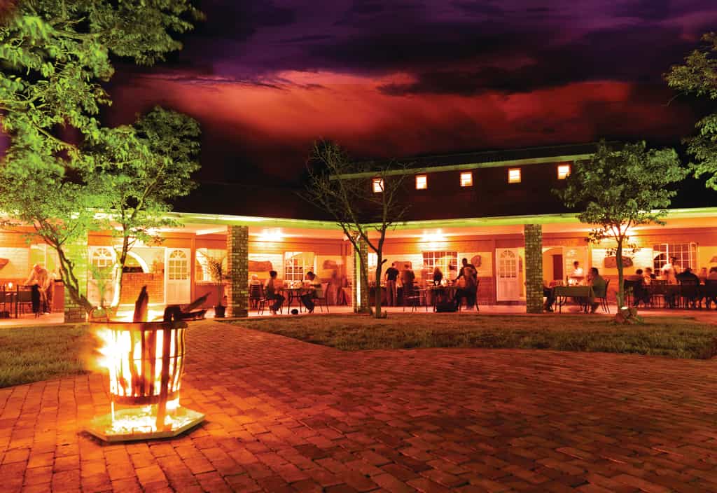 Damara Mopane outdoor area