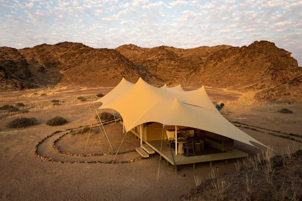 Hoanib Skeleton Coast Camp - guest tent
