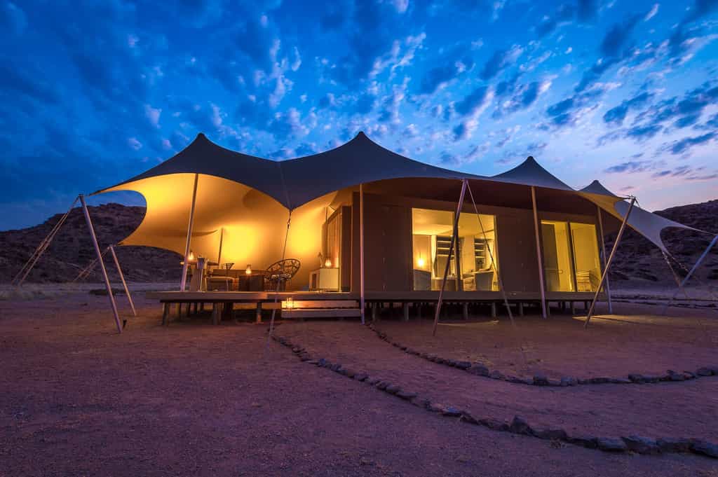 Hoanib Skeleton Coast Camp - guest tent