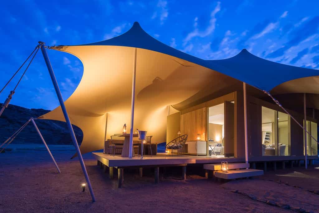 Hoanib Skeleton Coast Camp - guest tent