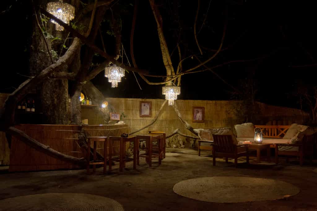 Cosy area to enjoy a drink before dinner