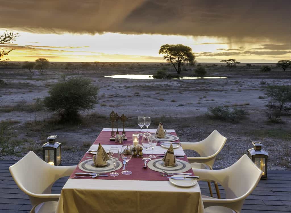 Dining under the stars at The Fort