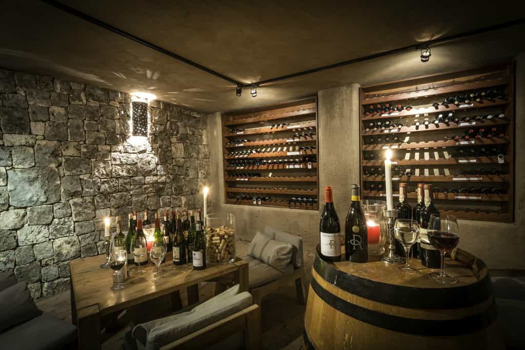 Guests can enjoy choosing their wine to enjoy with their meals
