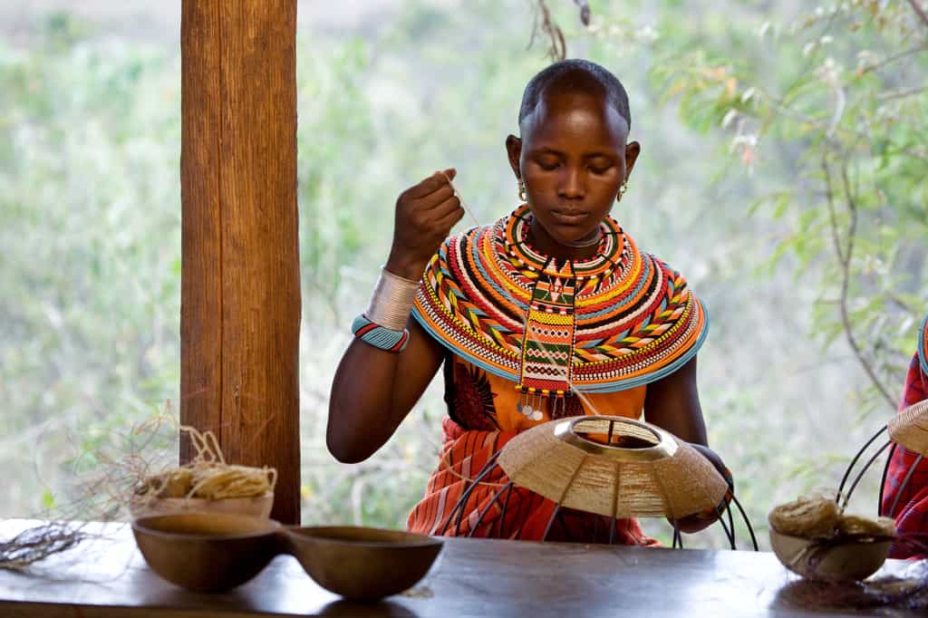 Women's beading project