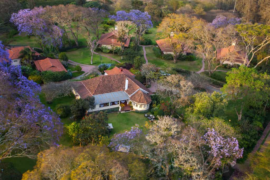 Aerial view of Legendary Lodge