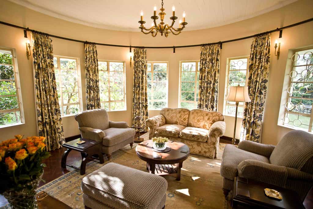 Sunlit sitting room