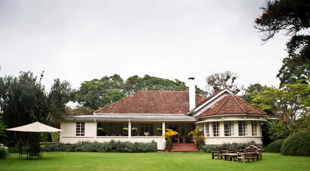 The Lodge from the garden