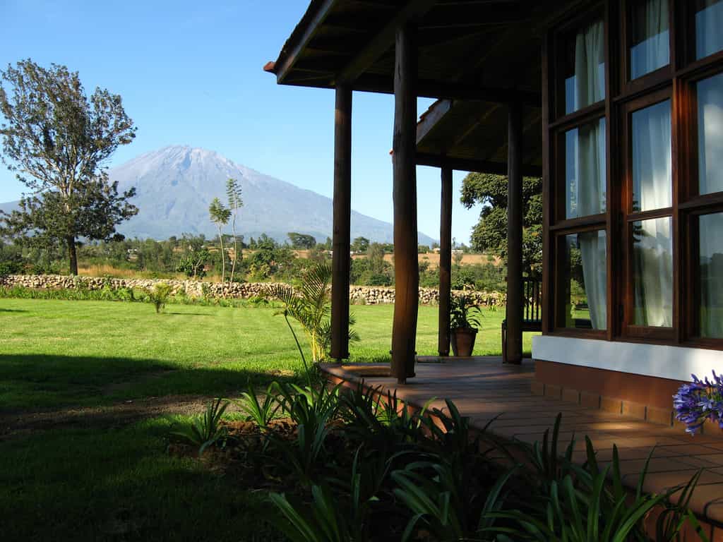Looking onto Mt Meru