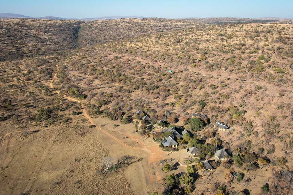 Aerial View of Lodge