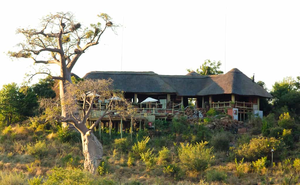Ngoma has been built on an escarptment overlooking the Chobe Flood Plain