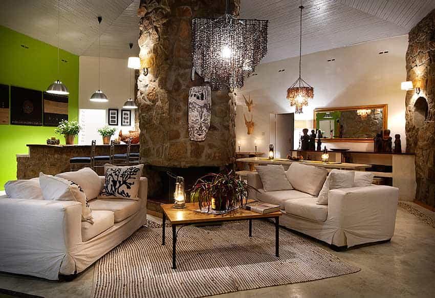 Magnificently decorated Main Lounge Area