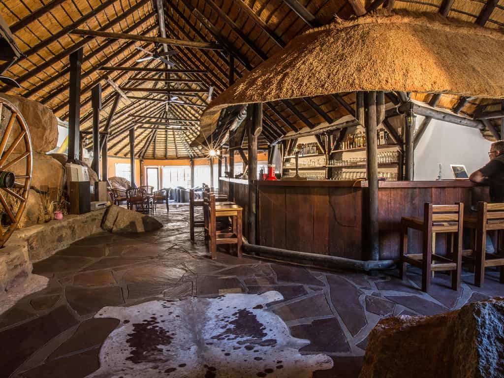 The bar to enjoy refreshments at Canyon Village 