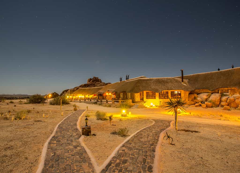 Night time atmosphere at Canoyn Village