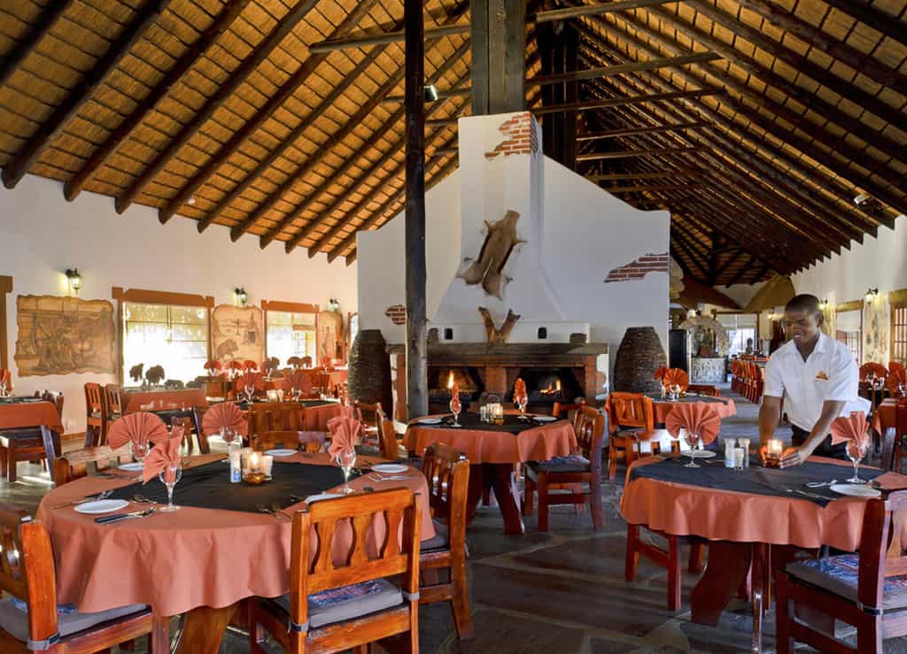 The restaurant of Canyon Village.