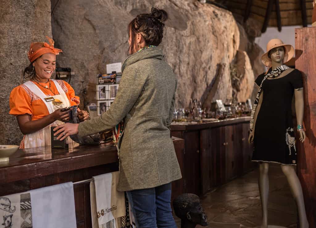 A warm welcome in reception awaits you 