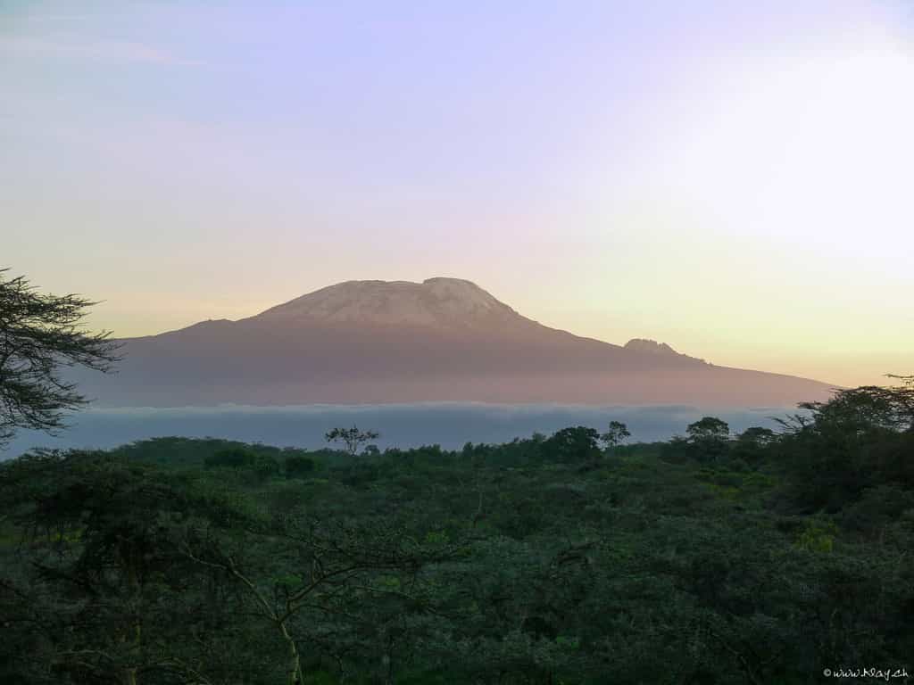 Kili views from Hatari verandah 