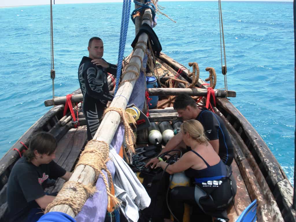 Blue World dive dhow or Jahazi 
