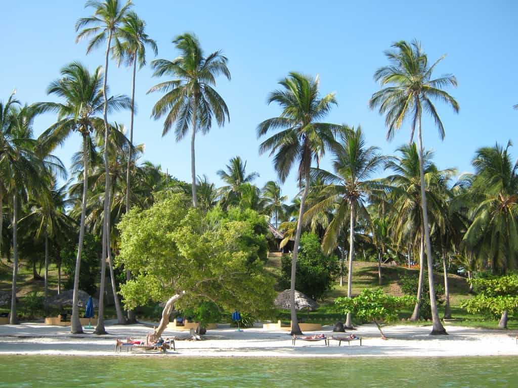 Kinasi has a small private beach
