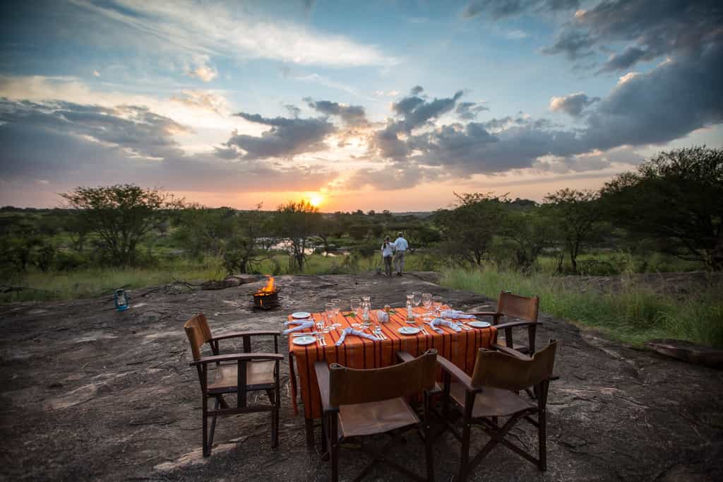 Private romantic dining