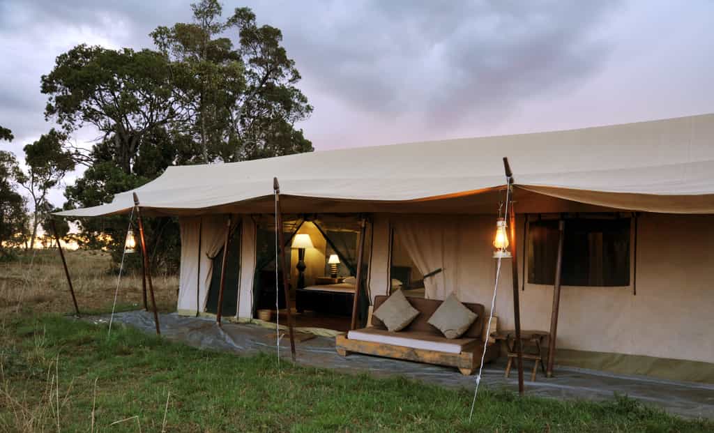 Exterior View of Tented Camp
