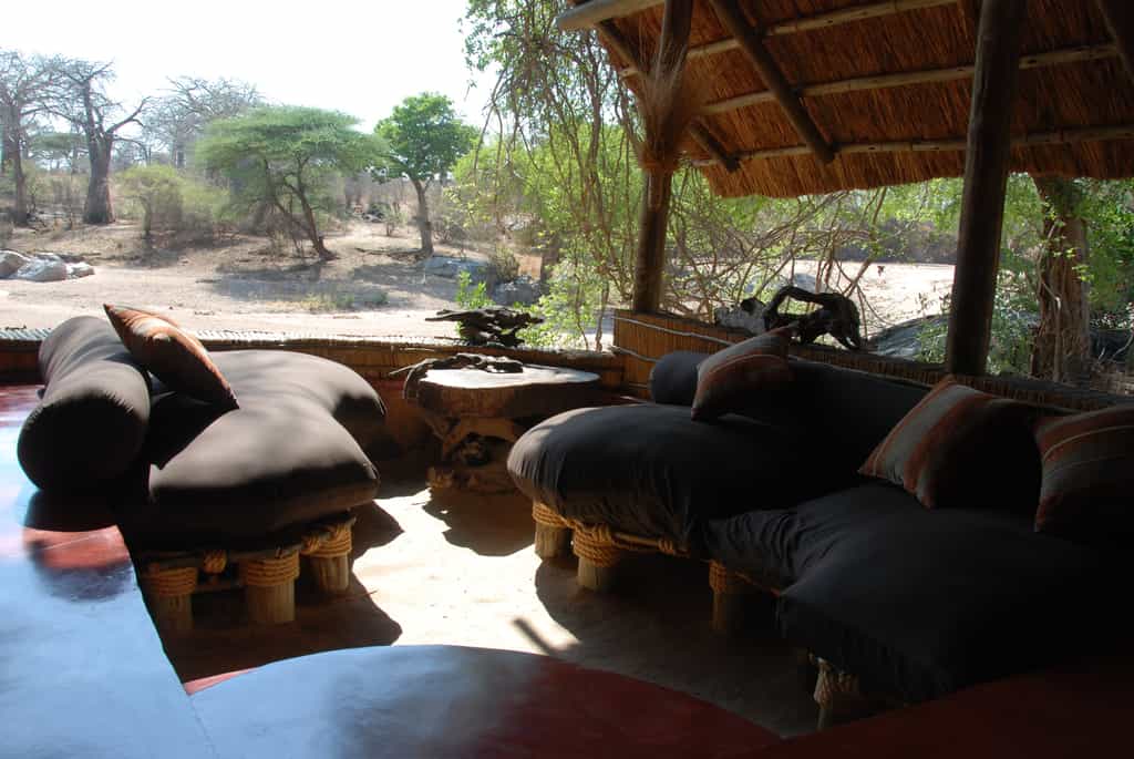 The view from your banda verandah.