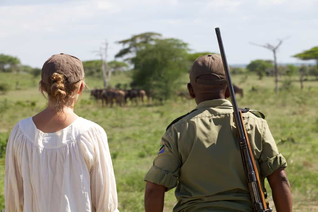Walking safaris led by our trained guides are a great way to explore the bush.