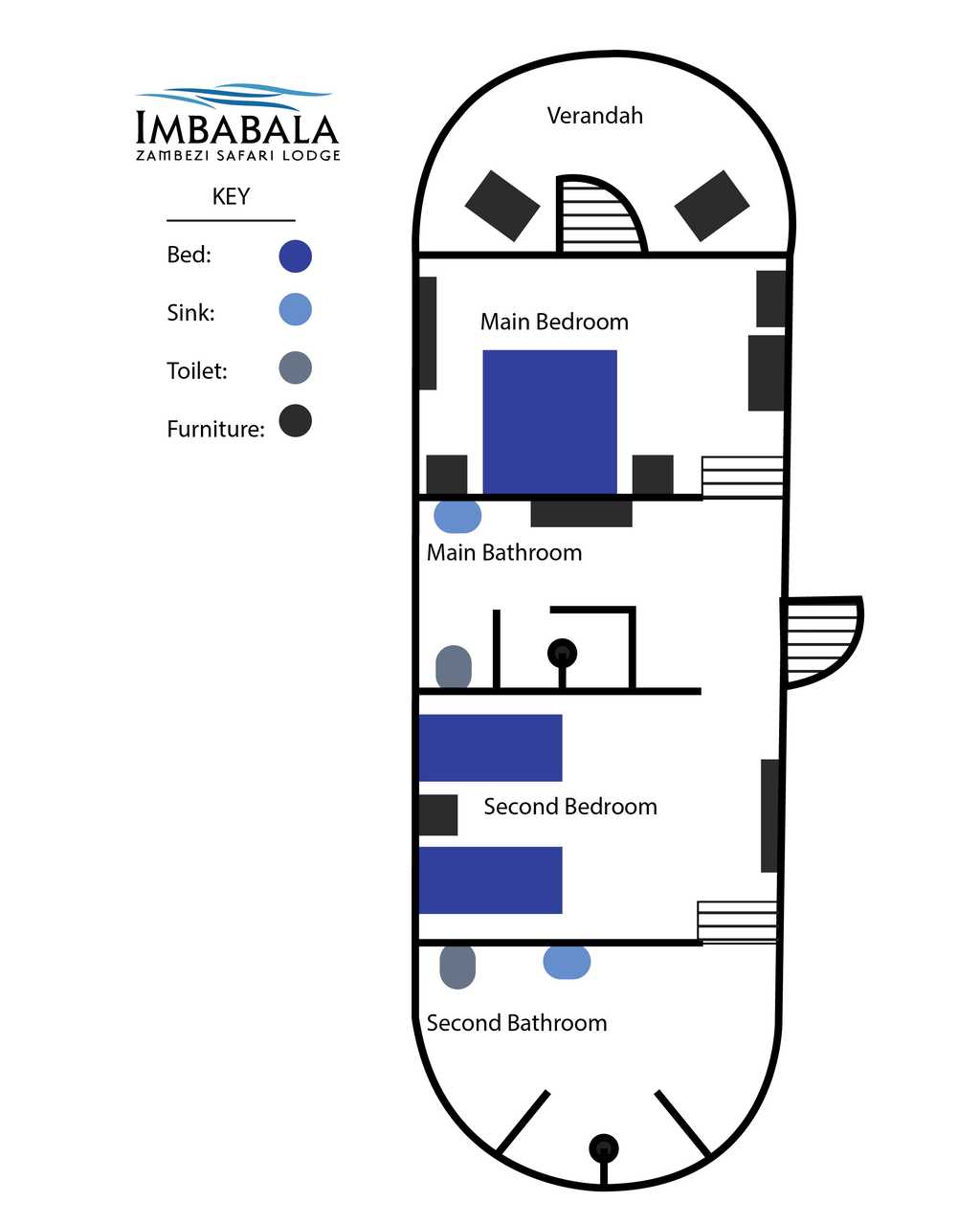 Family Room Layout at Imbabala 