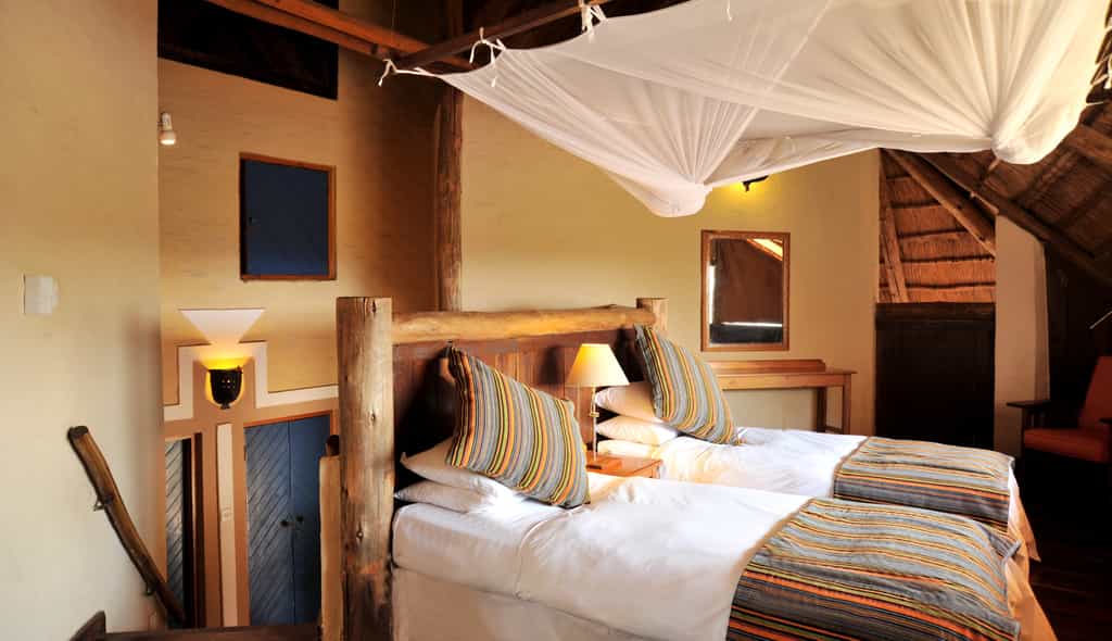 View of the twin room