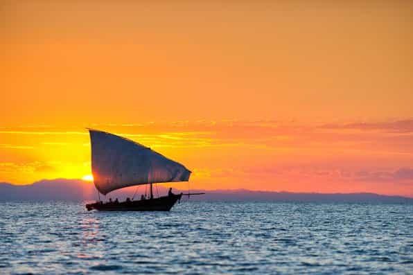 Fantastic way to end the day is a sundowner cruise onboard Pumulani's dhow