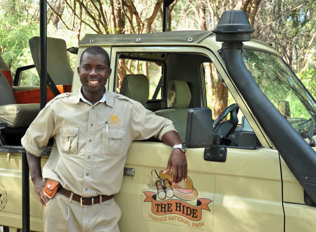 Activities/excursions offered are: morning and afternoon guided walks, morning and afternoon game drives; night drives with a spotlight, ‘hide sits’ around the pan.