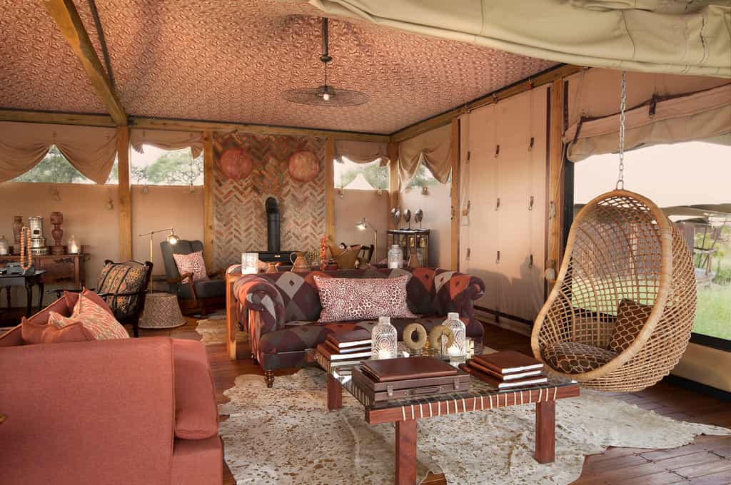 Lounge Area at Somalisa Camp