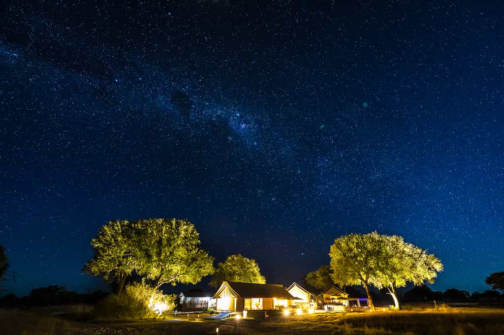 Linkwasha Camp under the stars