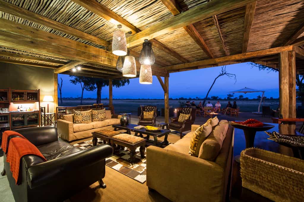 The spacious main lounge