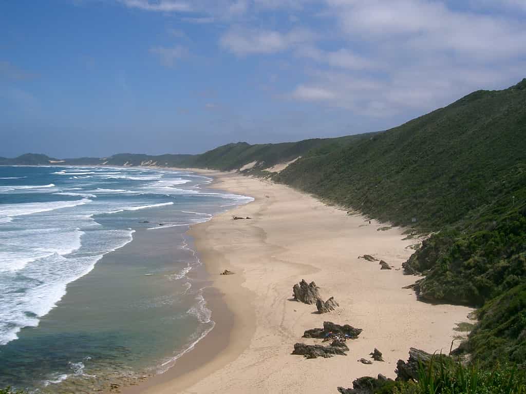 Our closest beach... just a five minutes drive over the lagoon surround