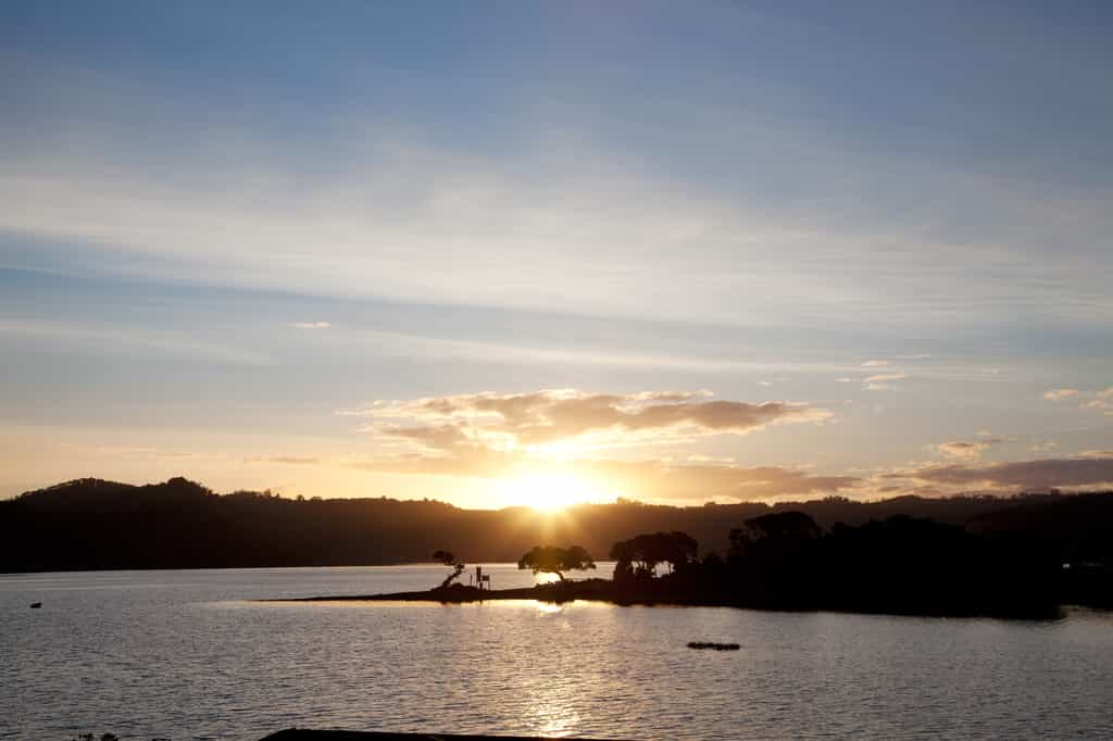 Sunsets at Oyster Creek Lodge